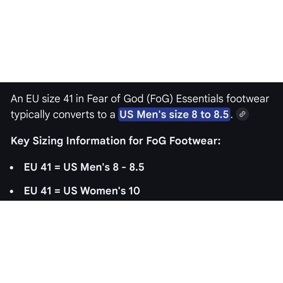 Fear of God Essentials Tennis Low Sneakers Mens Cement Gray EU 41 main image 9